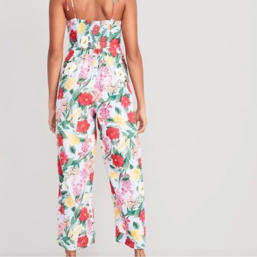 Old Navy Floral Print Jumpsuit NWT
